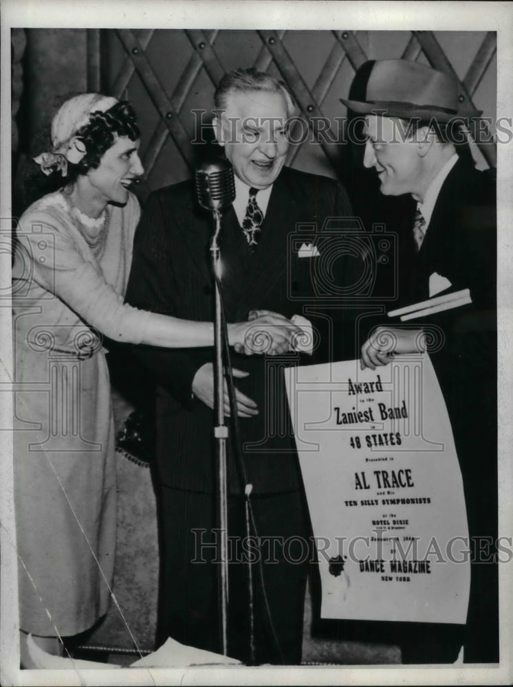 1944 Popular Musicians The Zaniest Band &amp; Rudolph Orthwine - Historic Images