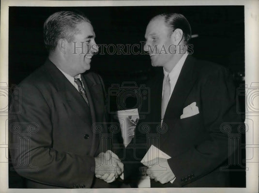 1943 Press Photo Leo Durocher Manager Brooklyn Dodgers-Historic Images