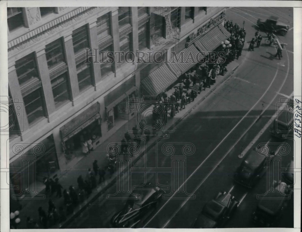 1938 Press Photo German Consulate Picketed in Los Angeles - Historic Images