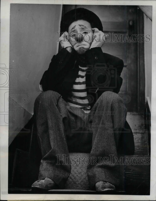 1961 Tippy The Clown Norris Dominigue  - Historic Images