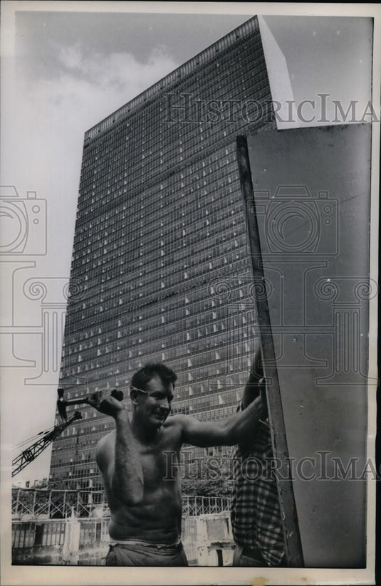 1960 United Nations Secretariat Building in NYC  - Historic Images