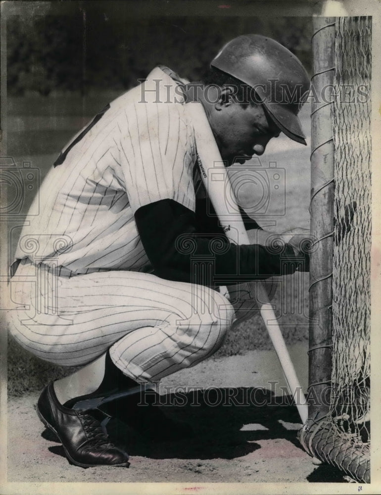 1972 Press Photo Alex Johnson, outfielder-Historic Images