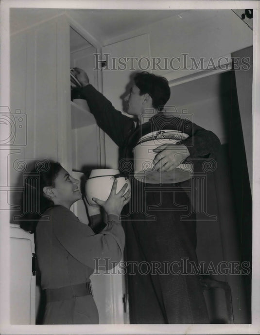 1937 Charlotte Berkowitz, Benny Kapplan, Williamsburg - Historic Images