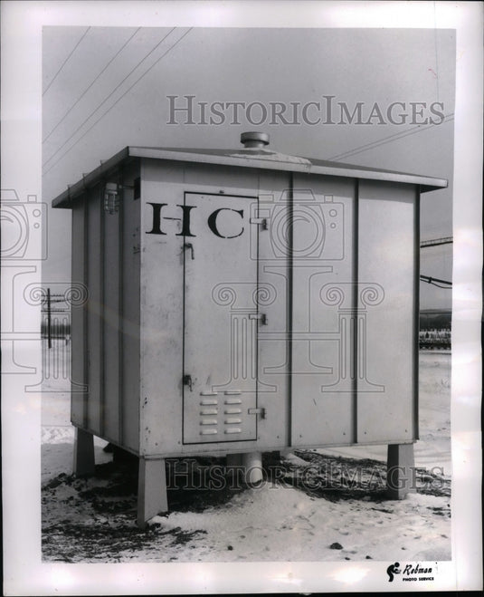 1957 Main relay structure of New York Central's CTC system - Historic Images