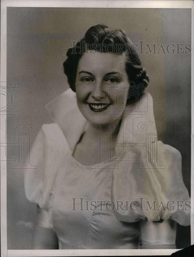 1938 Press Photo May Queen of Allegheny Mary Lou Quay - nea19520-Historic Images