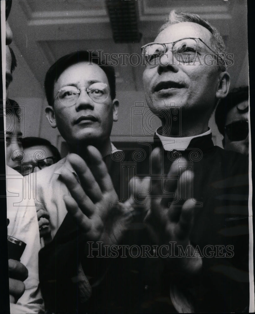 1965 Press Photo Father Hoan Quynh, leader of Militant Catholic Group - Historic Images