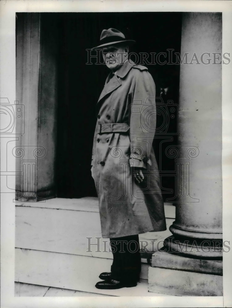 1941 Press Photo Maj. Gen. George H. Brett, Chief of the U.S. Army Air Corps - Historic Images