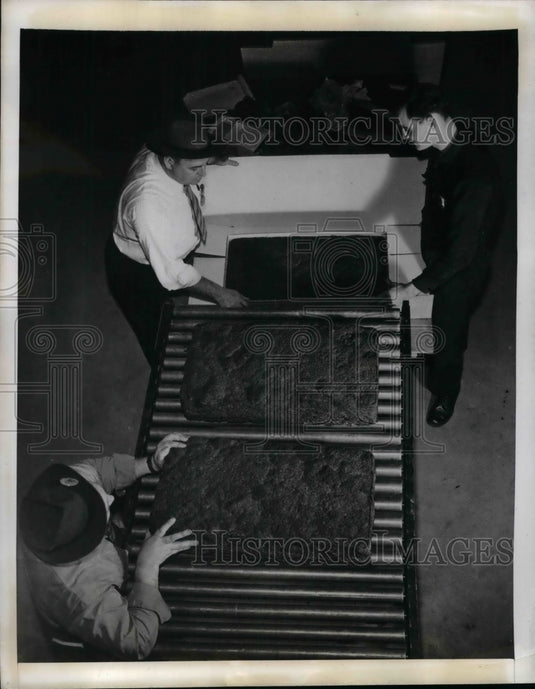 1943 Press Photo Institute Plant, Synthetic Rubber Plant, West Virginia - Historic Images