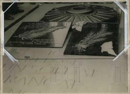 1929 American War Veterans Tomb of French Unknown Soldier - Historic Images