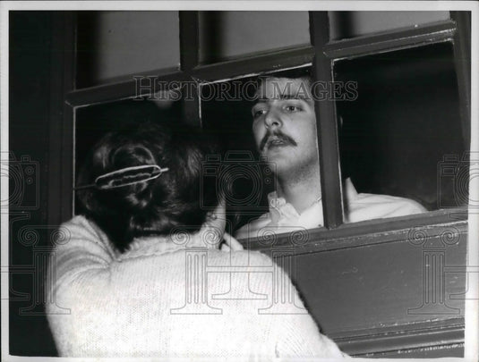 1966 Press Photo Michael Kaufman Fasts in Protest of Selective Service Test - Historic Images