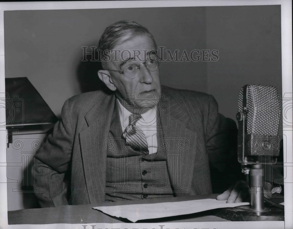 1950 Dr Agnew Bush at Harvard University  - Historic Images