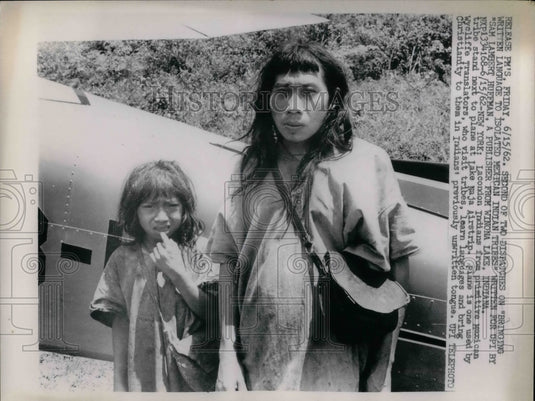 1962 Lacondon Indians in Mexico  - Historic Images