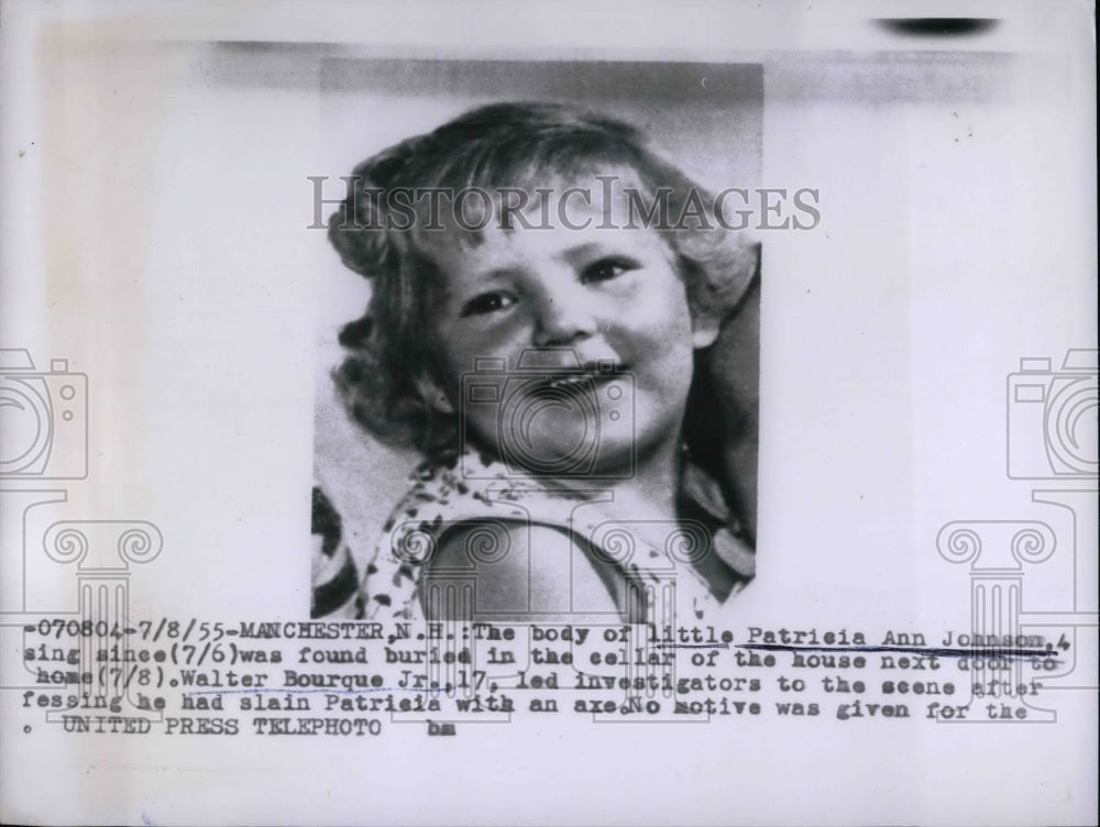 1955 Body Of Patricia Ann Johnson Found Buried In Basement - Historic Images