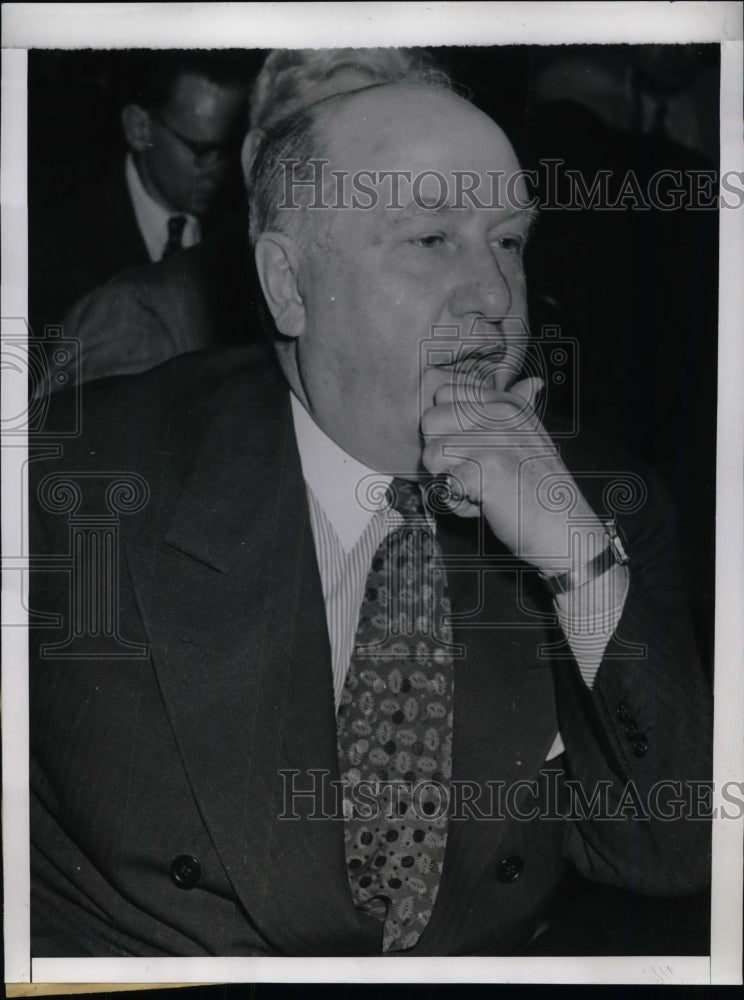 1943 Press Photo Rubber Director William Jeffers - nea22211 - Historic Images