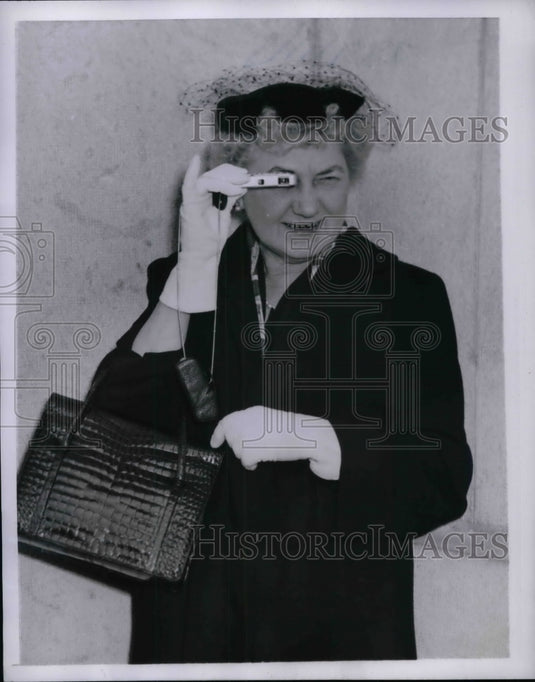 1954 Mrs. John Foster Dulles, Wife of Secretary of State  - Historic Images