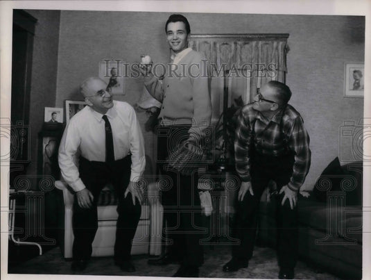 1965 Cleveland Indians Catcher William Busch & Grandfather - Historic Images