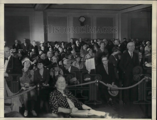 1936 Hearing of Congressional Townsend Plan  - Historic Images