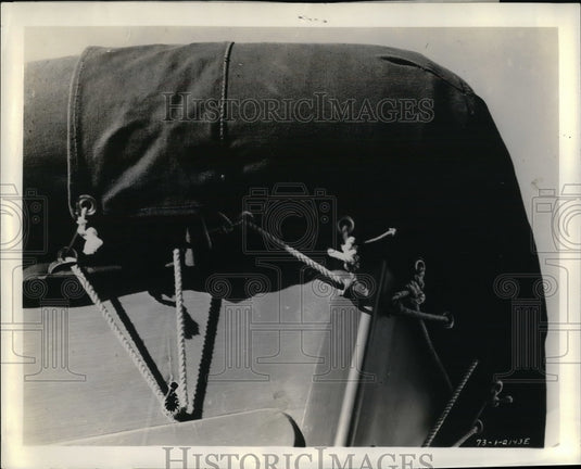 1943 US Navy Personnel Boat Goodyear Tire & Rubber Airfoam - Historic Images