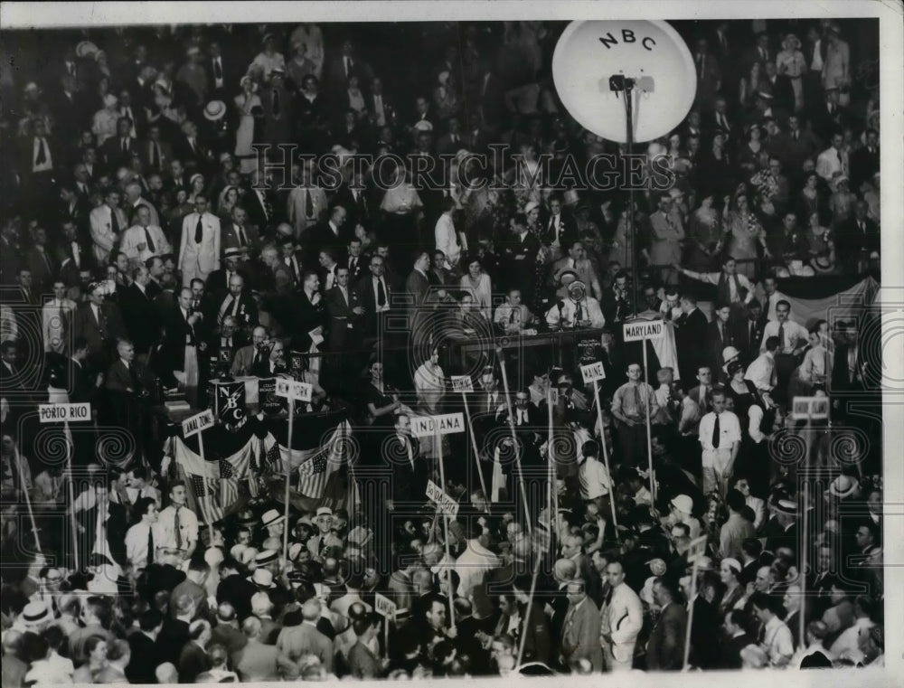 1932 Press Photo Demonstration Democratic National Convention - nea24728-Historic Images