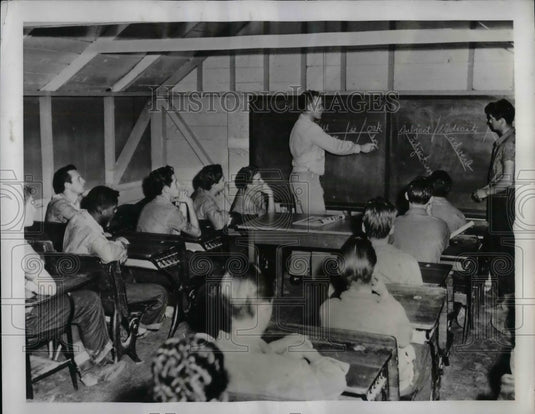 1941 Press Photo Calif. delinquents at new rehabilitation camp - Historic Images