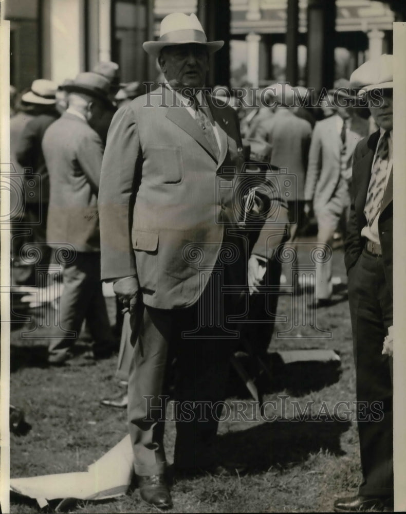 1927 Press Photo Mr &quot;Big Bill&quot; Edwards of NY at the Derby - nea25539-Historic Images