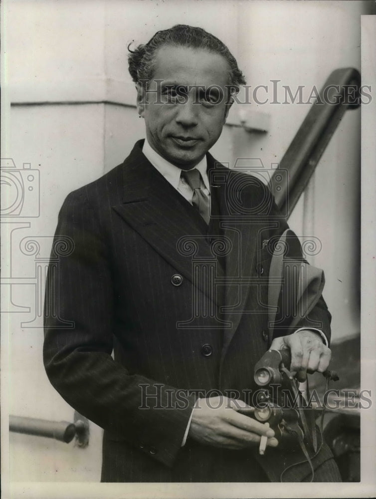 1931 Press Photo Vladimer Shavitch, Conductor of Syracuse Symphony Orchestra - Historic Images