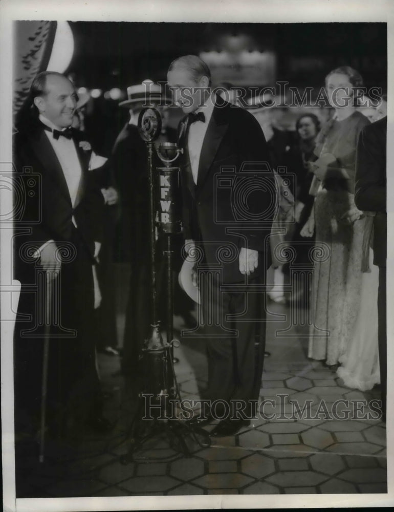 1932 Press Photo William Gibbs McAdoc, Sec. of the Treasury during Premier of - Historic Images