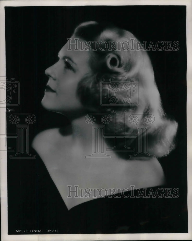 1952 Press Photo Glenna Pohley Flutist Rocks Falls Ill Miss America - nea26114-Historic Images