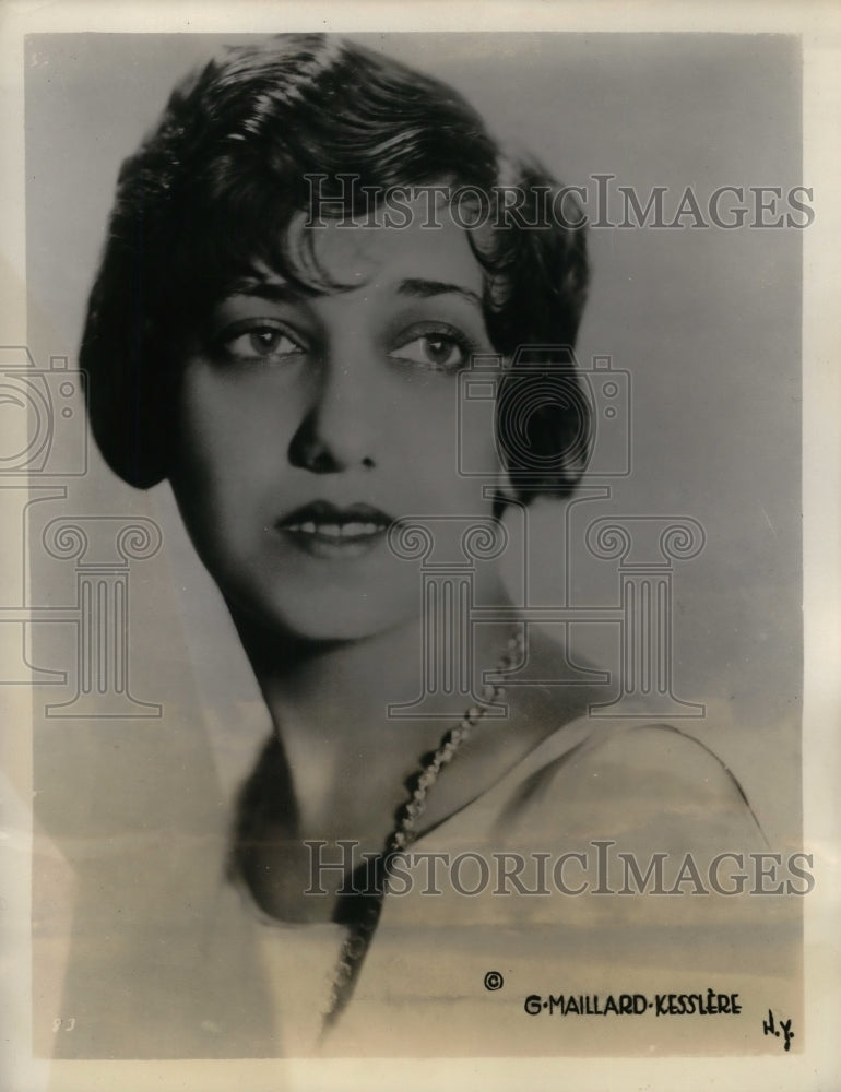 1930 Beatrice Belkin Solprano singer - Historic Images