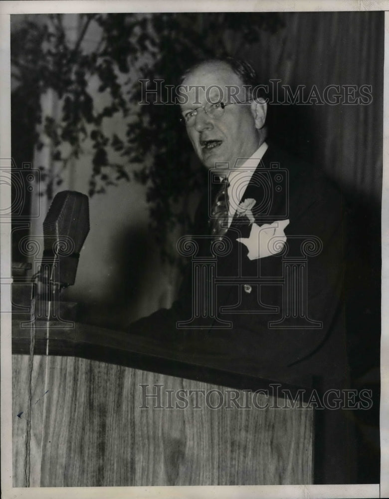 1938 Press Photo Senator Burton K. Wheeler, Senate Interstate Commerce Committee - Historic Images