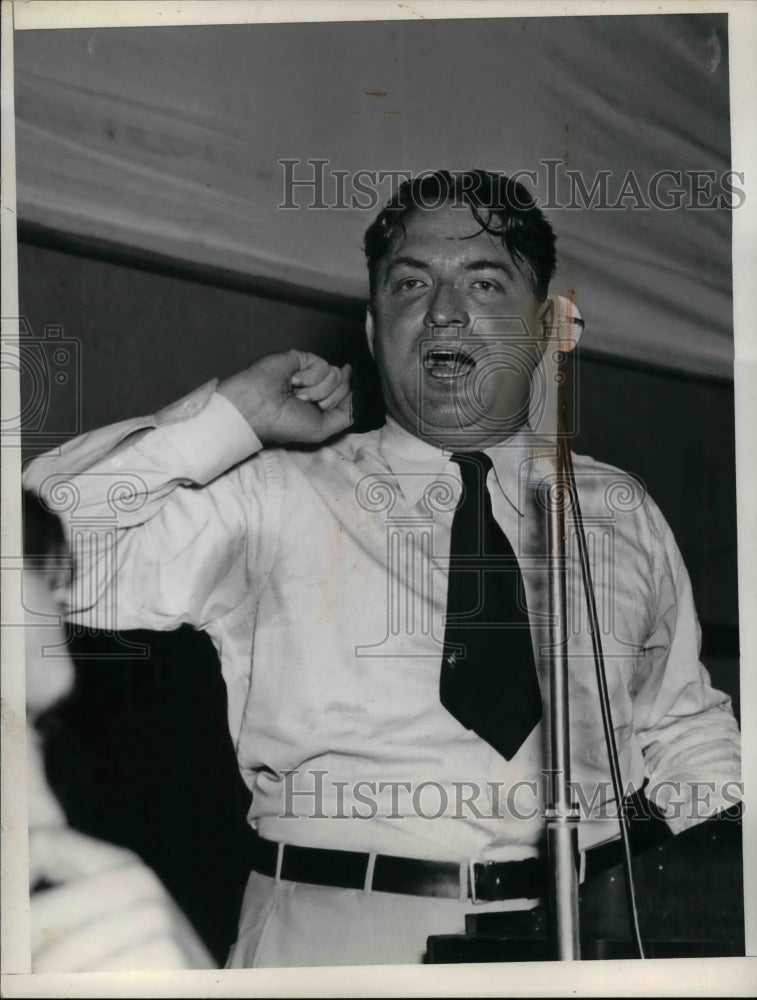 1936 Press Photo Rev. Gerald L.K. Smith - Historic Images