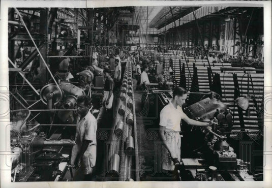 1942 Railway Workshop in India  - Historic Images