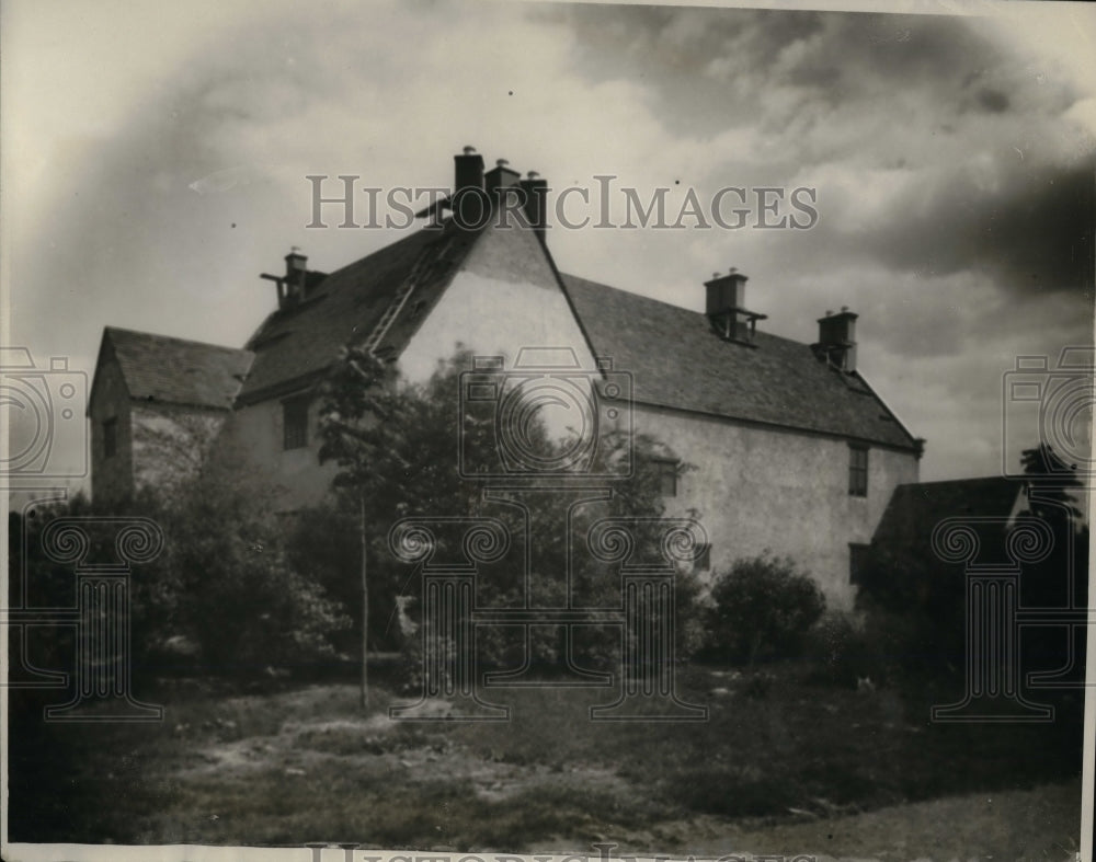 1936 Replica Of Sulgrave Manor George Washington&#39;s Home  - Historic Images