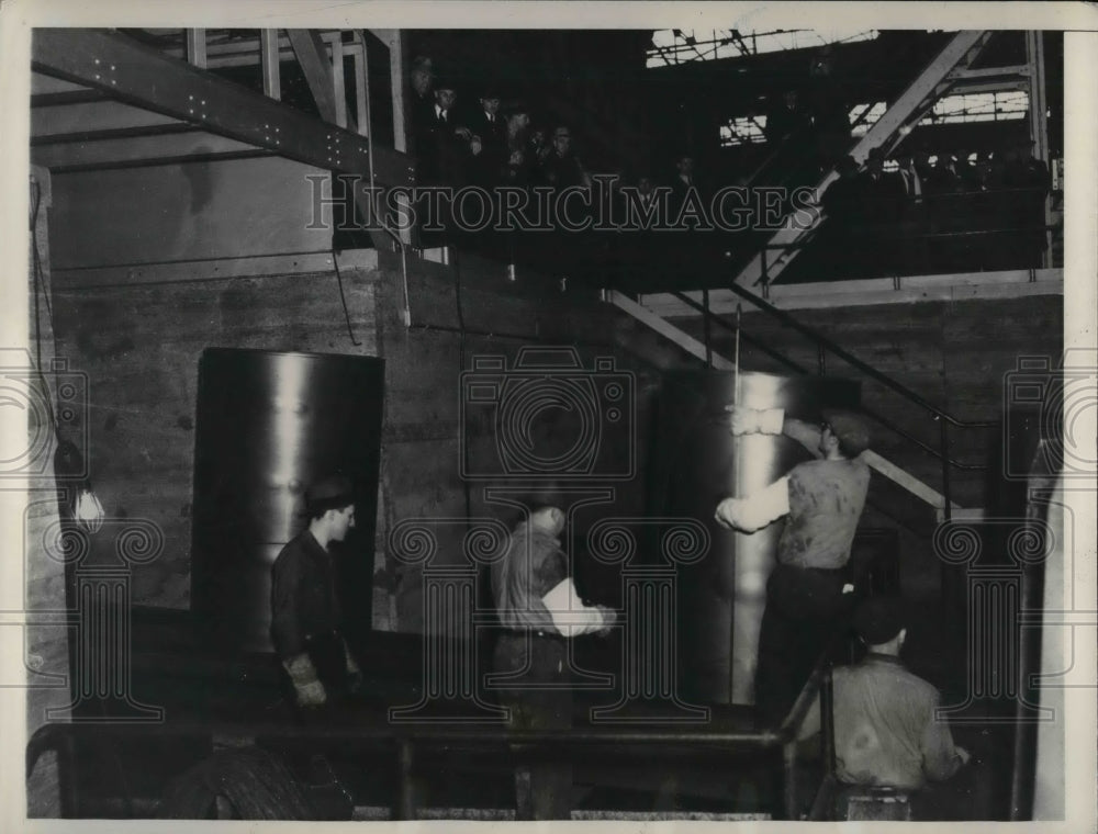 1938 Republic Steel Corporation Opens New Strip Mill  - Historic Images