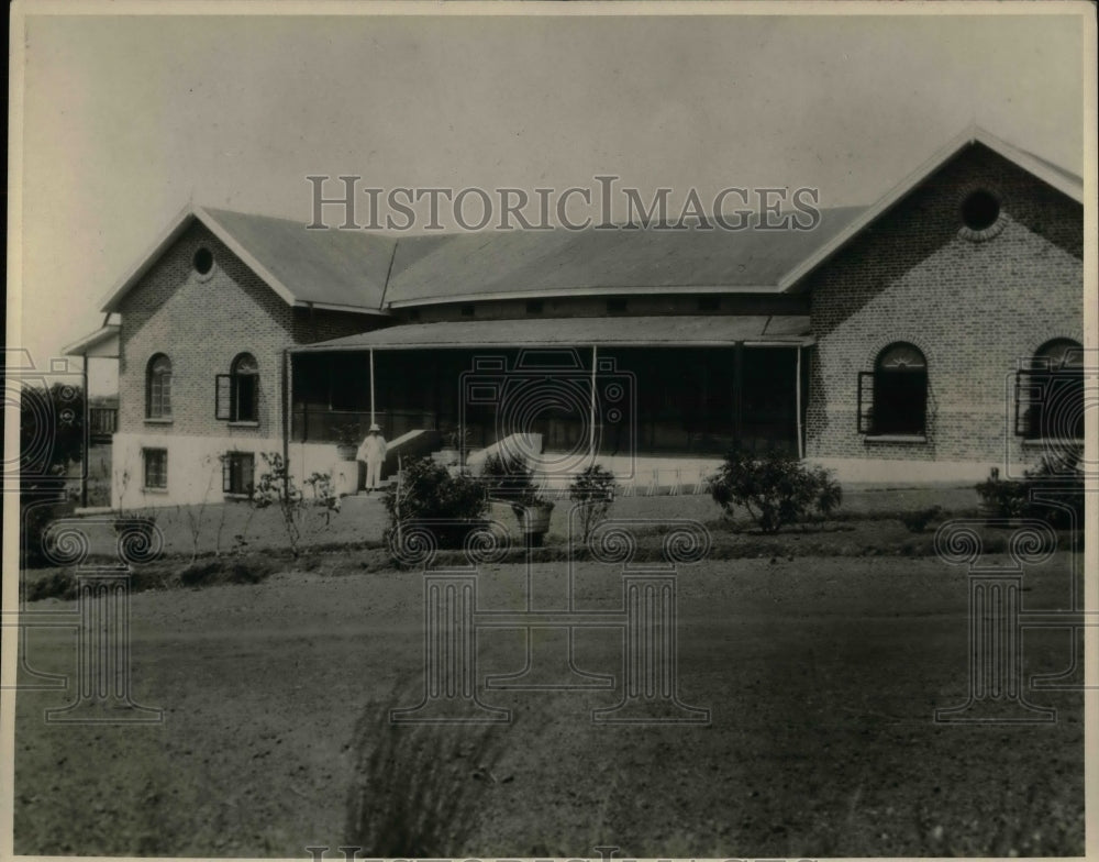 1924 Press Photo The Entebbe Club house in Africa - nea26960 - Historic Images