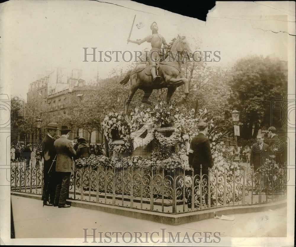 1919 Press Photo Joan of Arc in Paris - Historic Images
