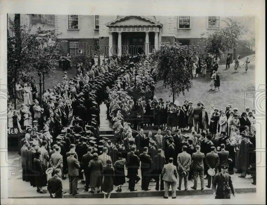 1932 Press Photo 164th Annual Commencement Exercises at Brown University - Historic Images