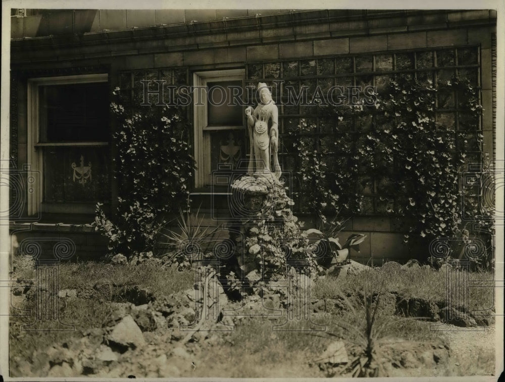 1919 Press Photo Pershing Suite Garden-off Library at Vanderbilt Hotel N.Y. - Historic Images