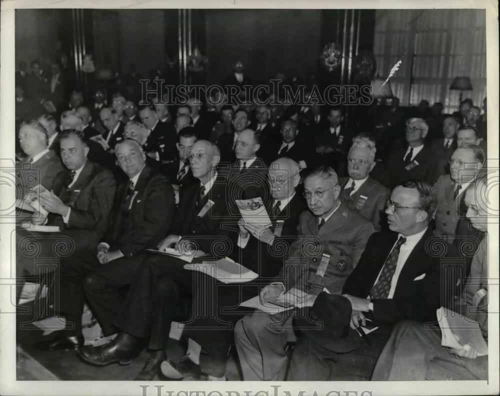 1938 Press Photo General view at the opening Teddy Roosevelt in attendance - Historic Images