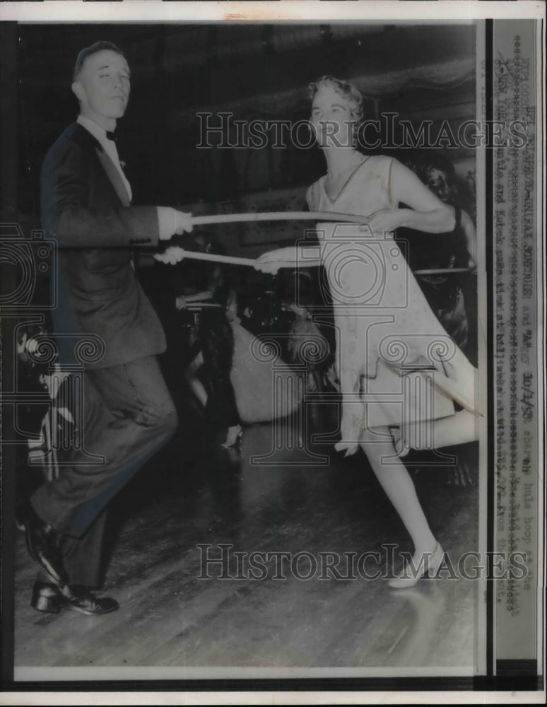 1958 Dancers Kintle & Kubek in a dance contest - Historic Images
