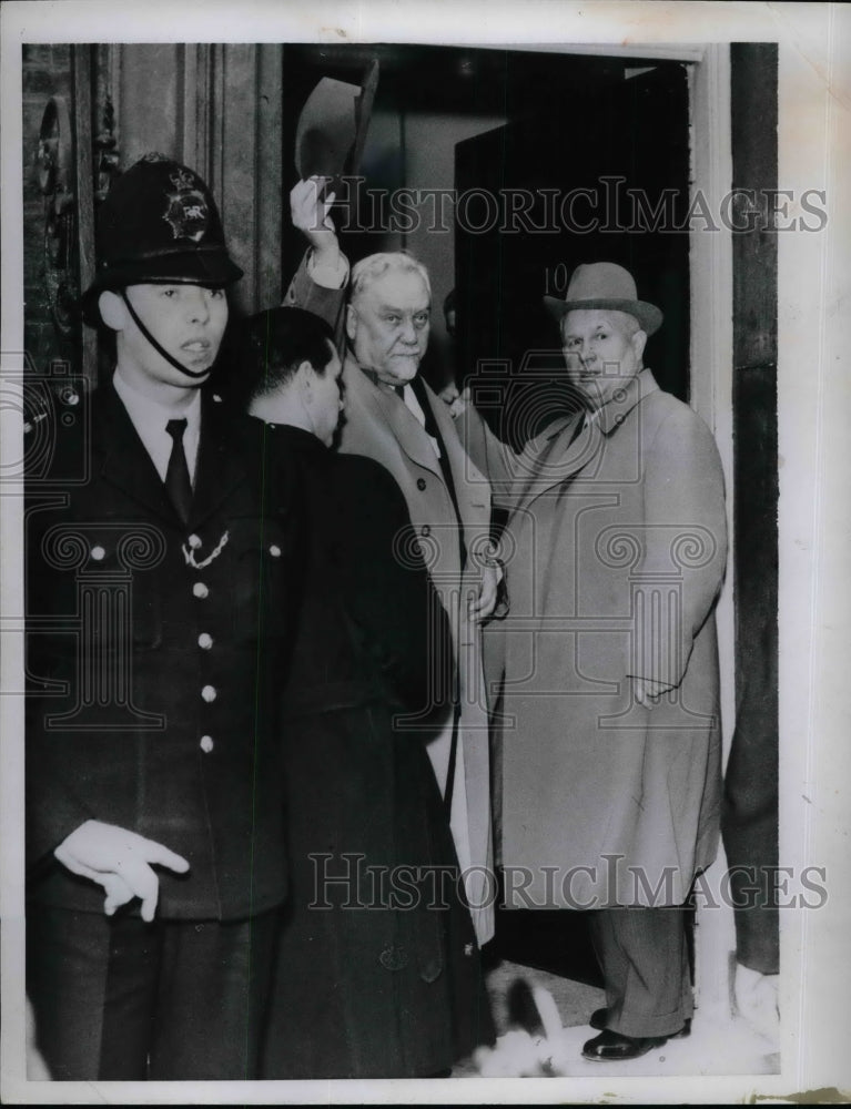 1959 Press Photo Soviet Security Police, Khrushchev, Nikolai Bulganin-Historic Images