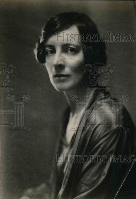 1926 Press Photo Mary Agnes Hamilton Editor of New Leader Labor Weekly - Historic Images