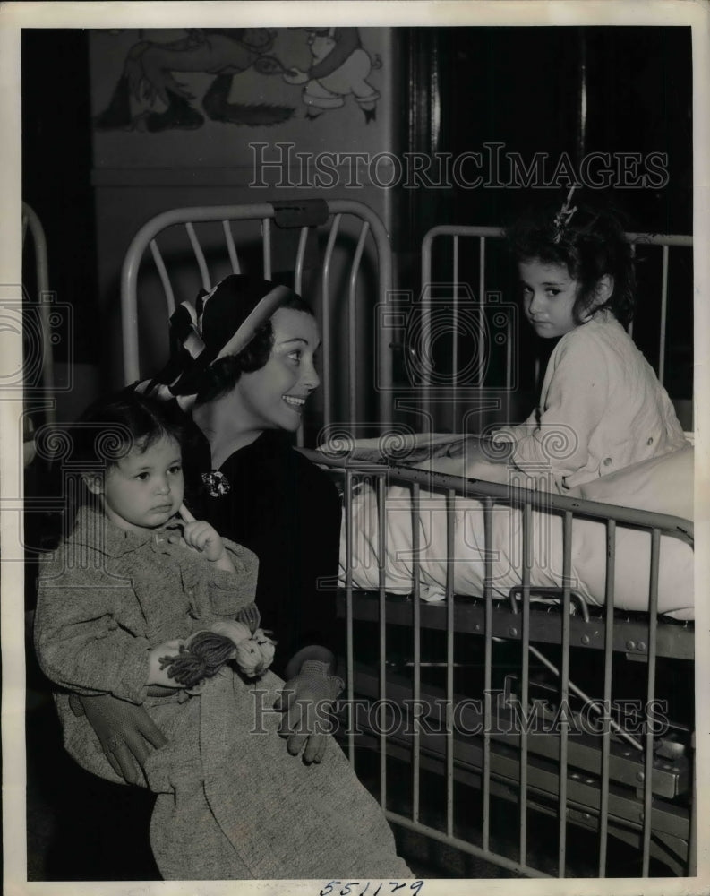 1940 Press Photo Glacys Swarhout Soprano Jewish Hospital Eleanor Kraemer Lila-Historic Images