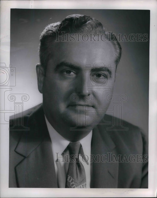 1956 Press Photo James J. Dalton, US Steel Corporation - nea30043 - Historic Images