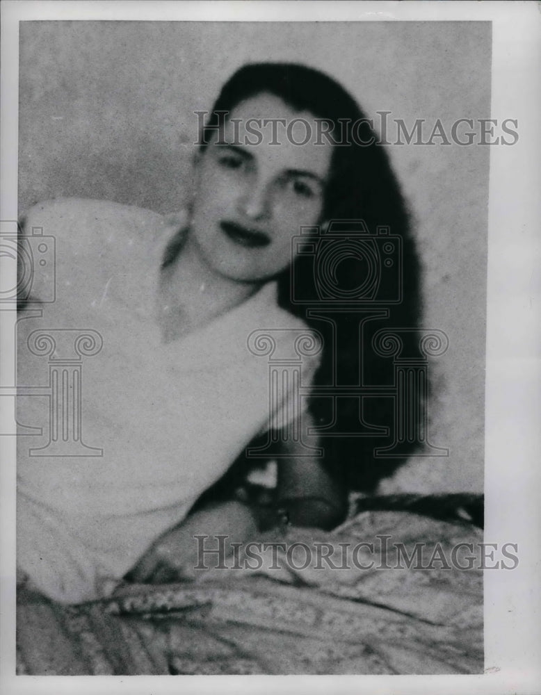 1959 Dominique Thriel, murder victim of Georges Rapin in France - Historic Images