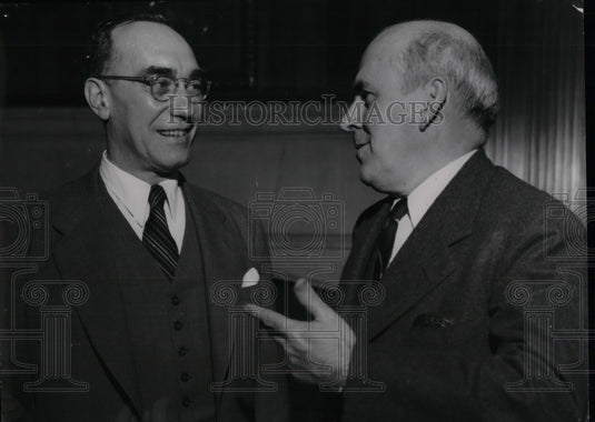 1932 Press Photo William Draper Jr. and John J. Meloy - nea30203 - Historic Images