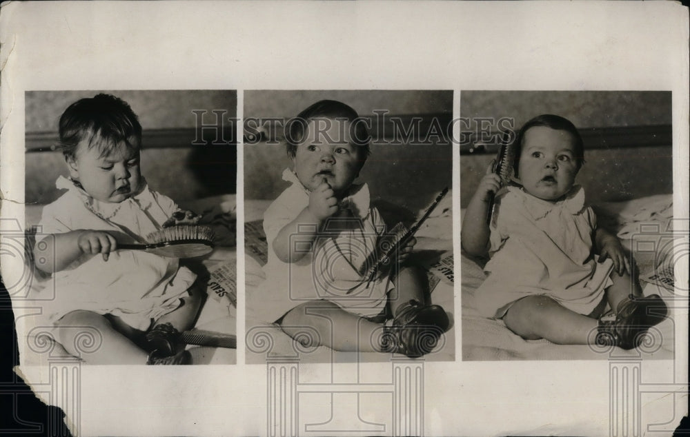 1932 Press Photo Donald Downey, 13 months old of San Francisco, Cal. - nea30272 - Historic Images