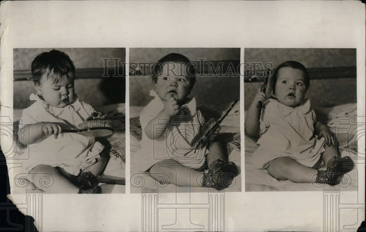 1932 Press Photo Donald Downey, 13 months old of San Francisco, Cal. - nea30272 - Historic Images