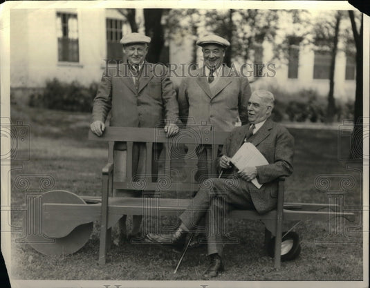 1931 Press Photo Myer Harley, Ryan Sweeney & C.J. Austin-Historic Images