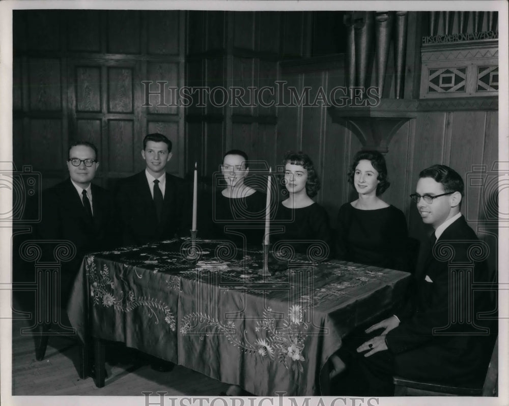 1958 Northwestern Univ Chamber Singers  - Historic Images